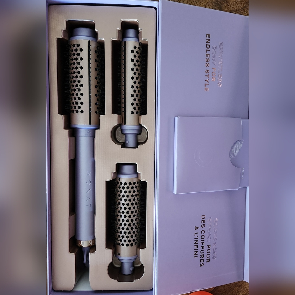MONAT Body and Style Interchangeable Thermal Blowout  Brush New